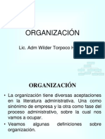 3.-Tipos de Organizacion