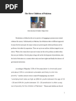 The Slave Children of Pakistan