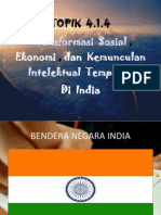 Transformasi Sosial, Ekonomi, Dan Kemunculan Intelektual Tempatan Di India