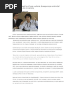 Amazônia Legal terá força nacional de segurança ambiental permanente