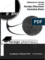 Reference Guide for Foreign Pharmacy Lic Exam