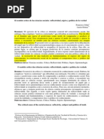 Jódar, F. y Gómez, L. (2004). El sentido crítico de las ciencias sociales