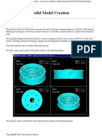 Ansys Tutorial On Pulley Modeling