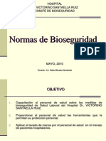 Present Ac I On Norm As de Bio Seguridad