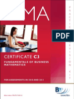 45585319 Cima Book of Fundamentals of Business Mathematics Practice Amp Revisionn