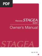 Manual Yamaha Stagea