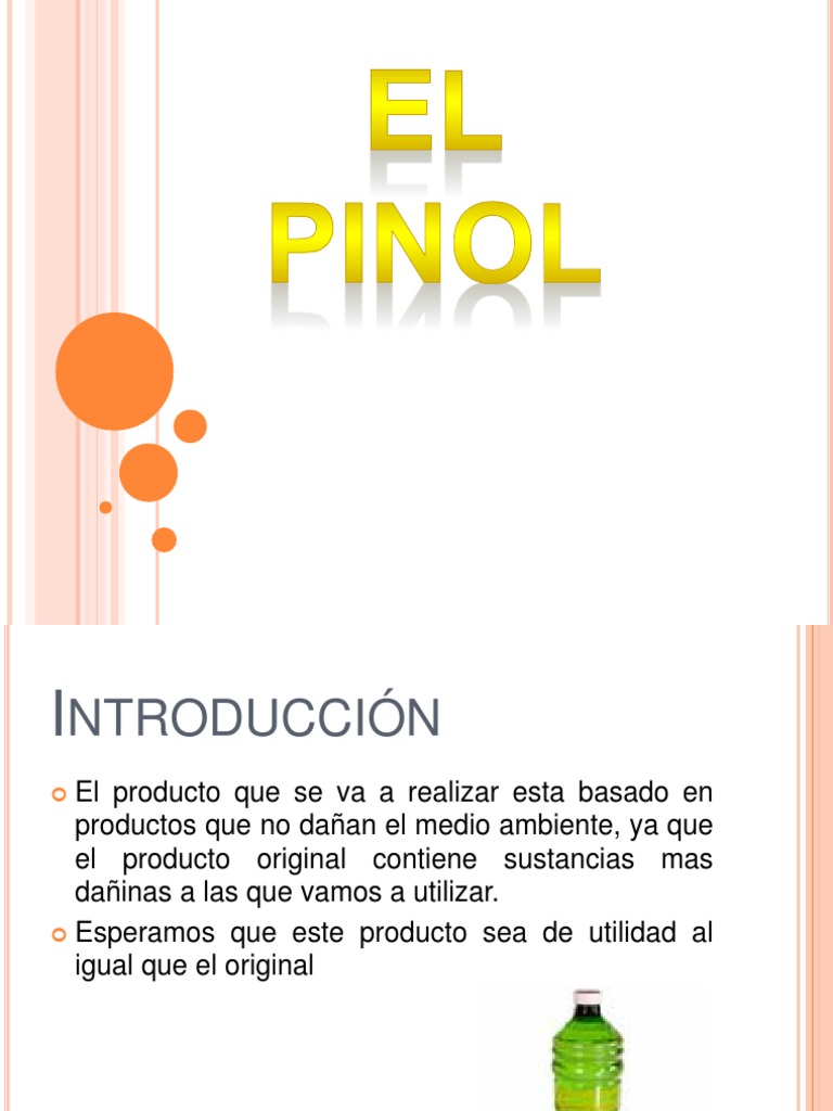 Ingredientes y Beneficios del Pinol Casero | PDF | Cocina, comidas y vino