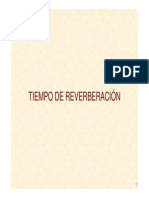 Tiempo Reverberacion