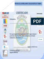 Certificado Red Nnat