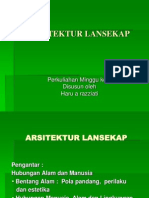 Pengenalan Arsitektur Lansekap