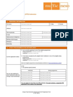 OTS Application Form 2014-2015
