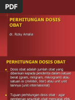 Download Perhitungan Dosis Obat by KampusSakinah SN185659404 doc pdf