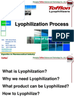 Lyophilization Process Expertise