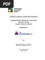 EIAD Ampliación del Sistema de Generación Ancón