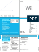 Wii Operational Manual