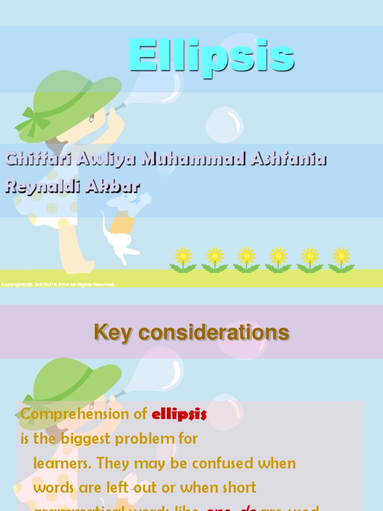 Ellipsis | PDF | Pronoun | Ellipsis