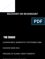 James Meadway: Recovery or Reversion?