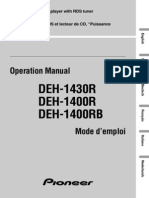 Deh-1400r Manual en FR de NL It Es