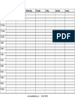 Weekly Time Table1