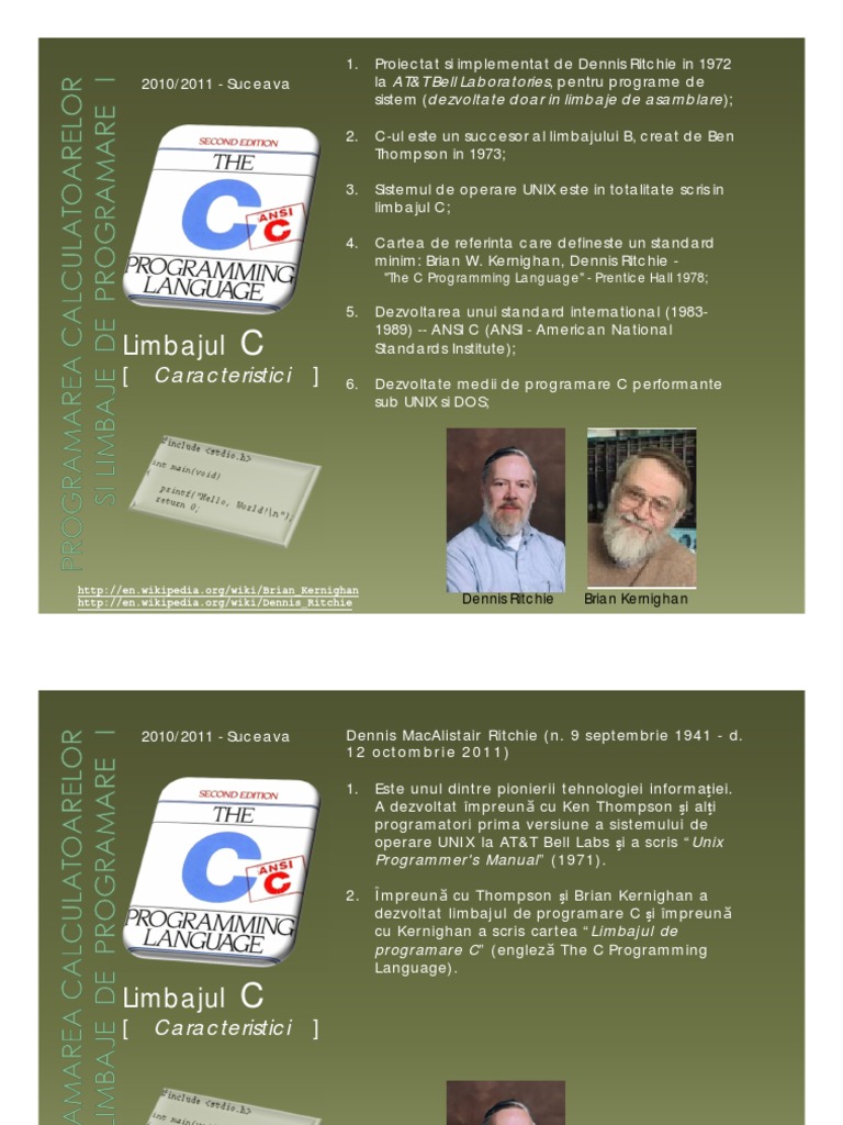 Curs Programare C | PDF