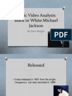 Music Video Analysis MJ