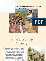 Jesus Ejerció Un Ministerio Público