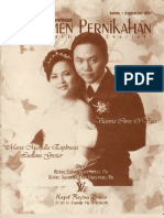 Buku Upacara Saling Menerimakan Sakramen Pernikahan Victor&Lucy