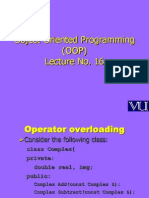 Object Oriented Programming (OOP) - CS304 Power Point Slides Lecture 16