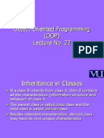 Object Oriented Programming (OOP) - CS304 Power Point Slides Lecture 22
