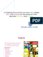 a Comparative Study of Two Fmcg Firms Hul