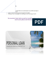 Personal Business Loans