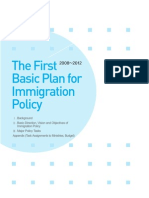 2008-2012 ROK First Immigration Plan