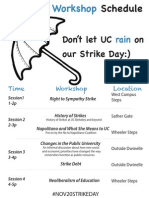 November 20 Solidarity Workshops, UC Berkeley