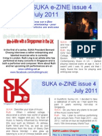 SUKA e-ZINE Issue 4 July 2011: Keep Our E-Zine Entertaining - Your Articles Are Welcome