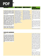 Our Key Agendas: Janlokpal, Right to Reject, Political Decentralization