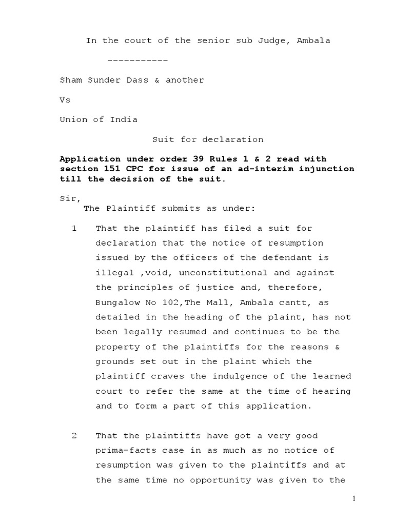 application-under-order-39-rules-1-2-pdf-lawsuit-common-law