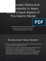 Bureaucratic Ethics and Accountability in Islam