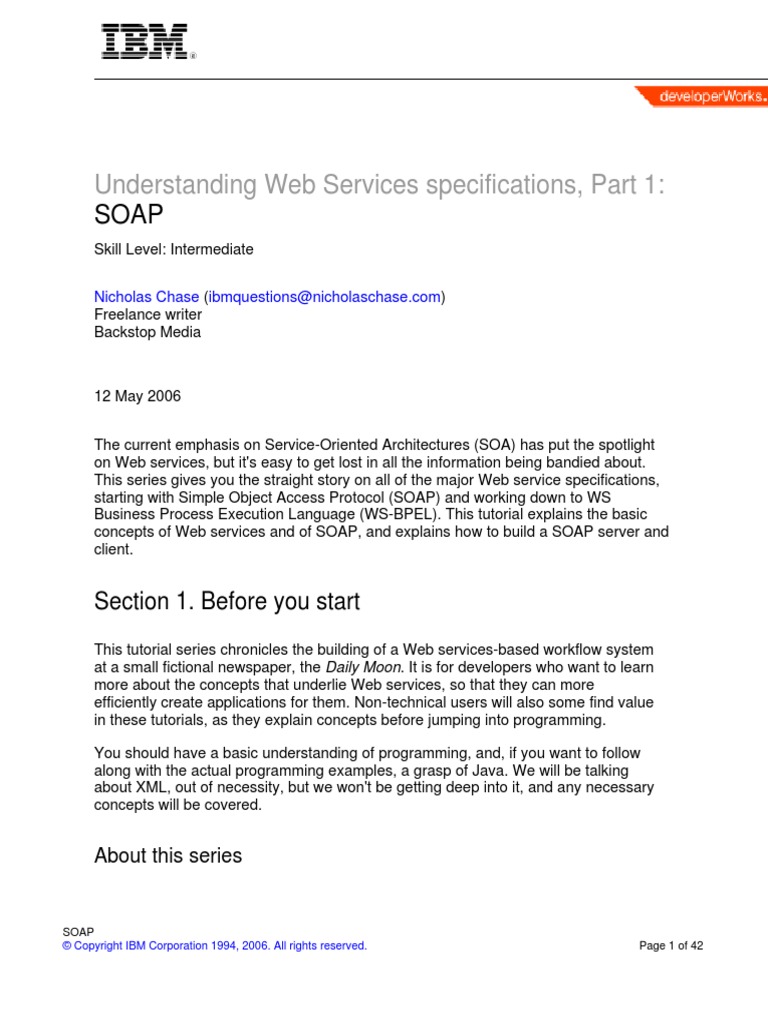 Ws Understand Web Services1 LTR | PDF | Soap | Web Service