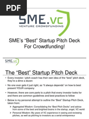 Example Pitch Deck