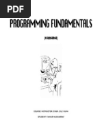 Programming Fundamentals (C Language) - Notes