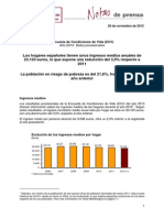 Encuesta de Condiciones de Vida (ECV) Año 2013. Datos provisionales.pdf