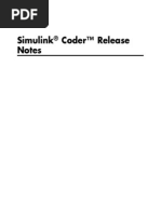 Simulink Coder™ Release Notes