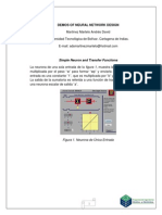 Demos of Neural Network Design