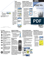 Gpsmap: Mapping Gps Quick Reference Guide