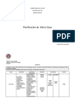 Planificacion de Micro Clase Modulo Educacion A Distancia