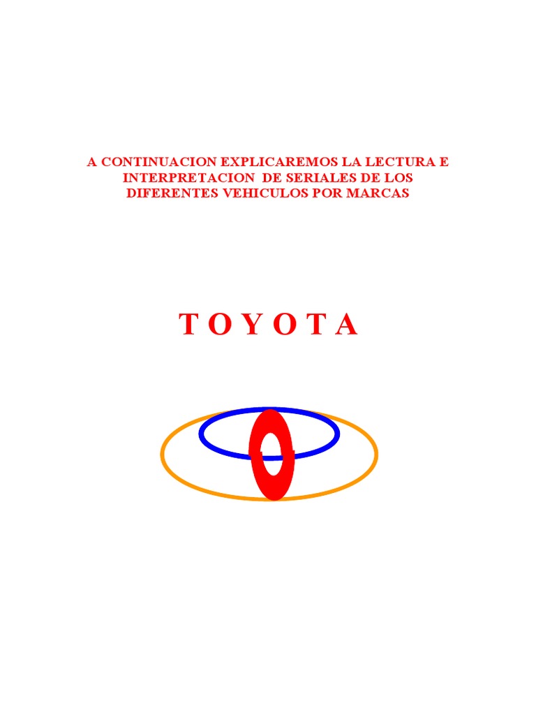 TOYOTA OWNERS MANUAL PDF FREE DOWNLOAD visual data 3