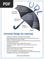 UDL Guidelines Version 2.2 Overview | PDF