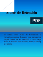 Muros de Retención