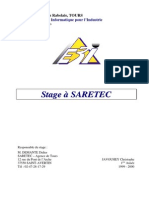 Rapport Stage Saretec