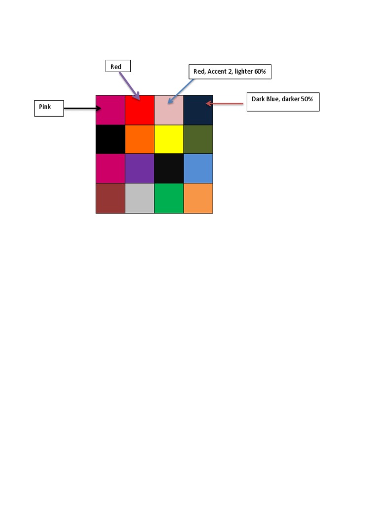 Colour Chart | PDF